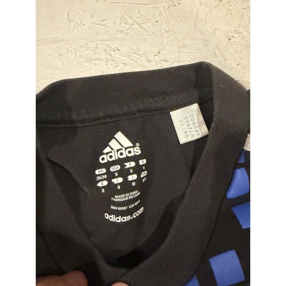 Adidas 2012/13 Chelsea FC Soccer Training Jersey Mens Small Black Short Sleeve